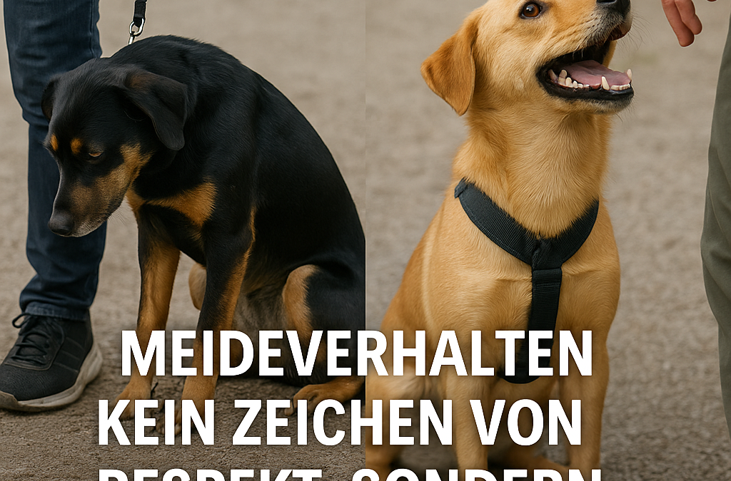 Meideverhalten beim Hund – warum es kein Kompliment ist, sondern ein Warnsignal